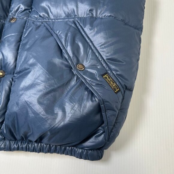 Vintage Polo Ralph Lauren Hooded Puffer Vest L - Picture 5 of 6